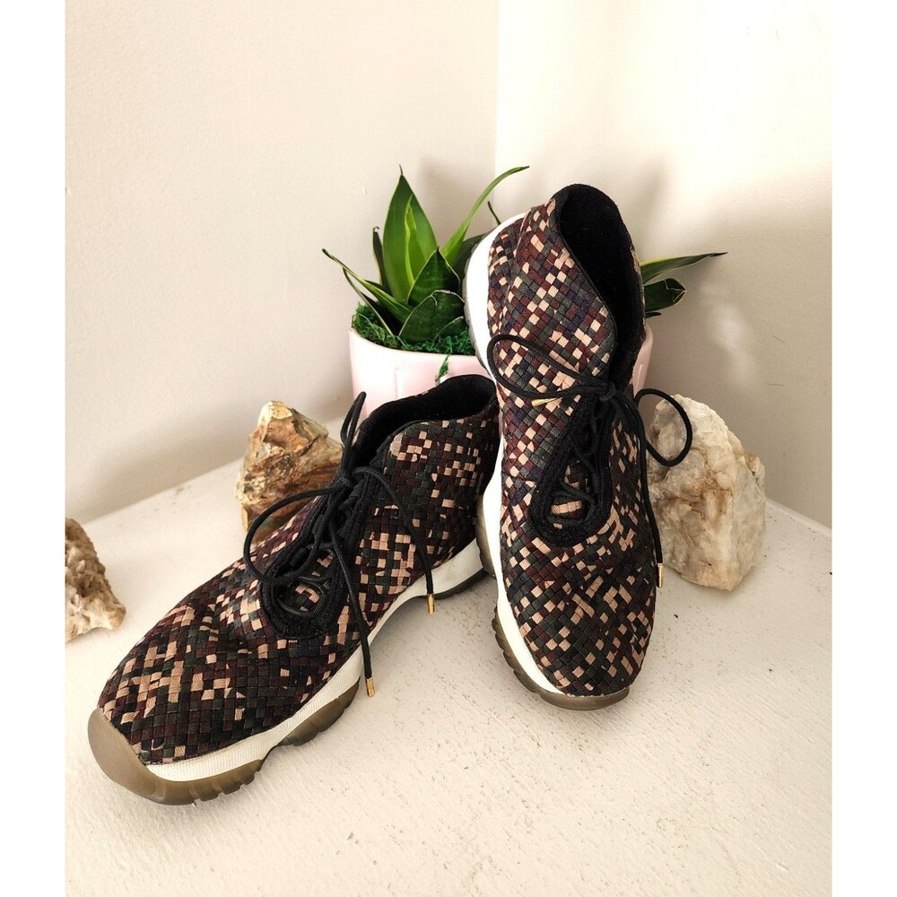 Air Jordan Future Premium "Camo" Nike Sneakers - Size 7.5US Mens/Size 9US Womans